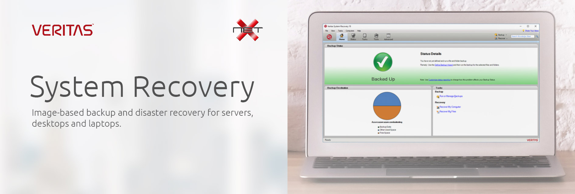 veritas system recovery with netx professional services banner