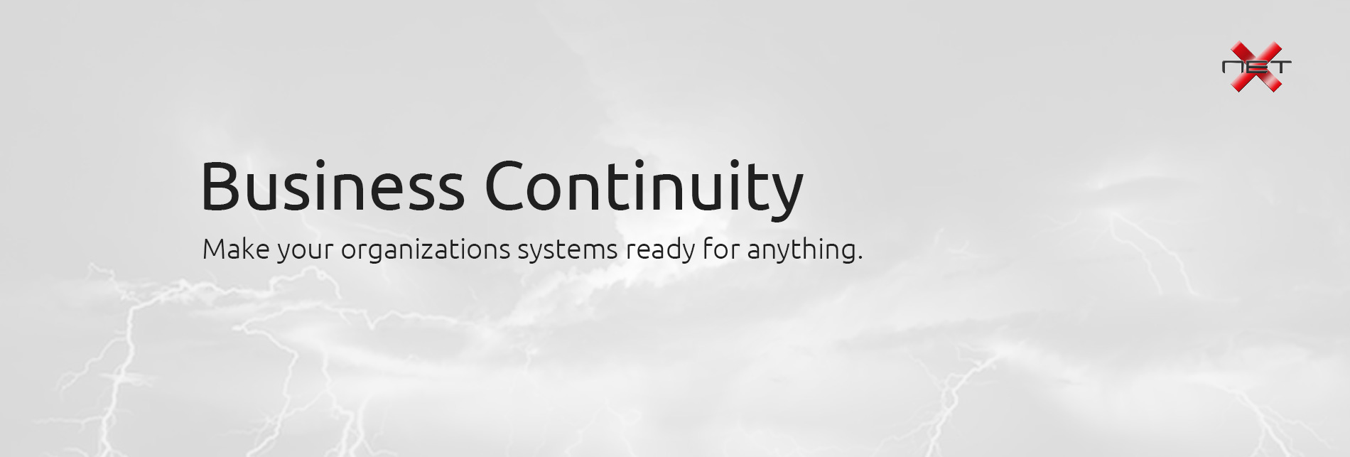 Business Continuity by NetX Information Systems