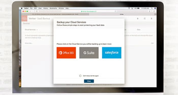 Veritas SaaS Backup services with NetX