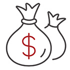 money bags icon